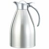Service Ideas Marquette Flip Top Stainless Vacuum Insulated Carafe, 50.7 Ounce, Polished MAR15PS
